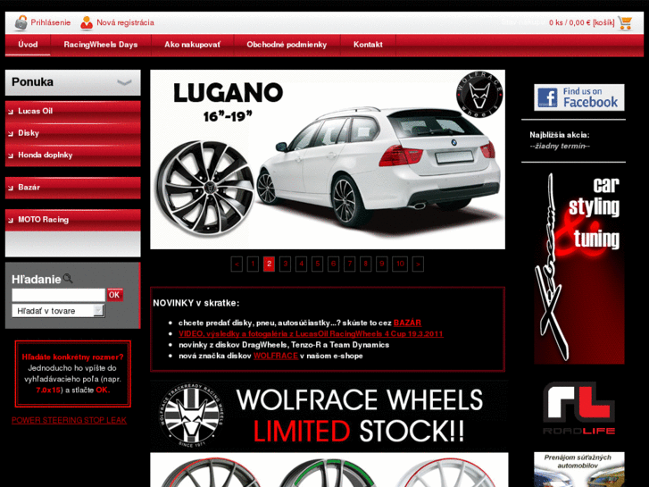 www.racingwheels.sk