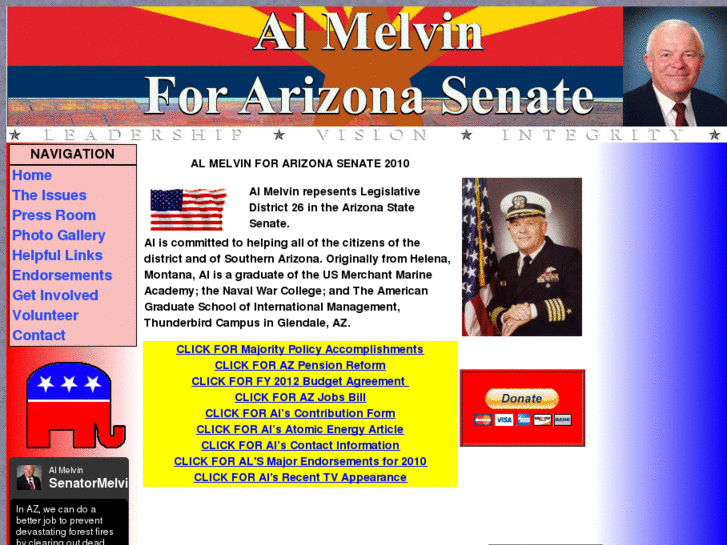 www.senatormelvin.com