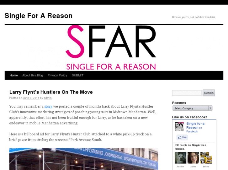 www.singleforareason.com