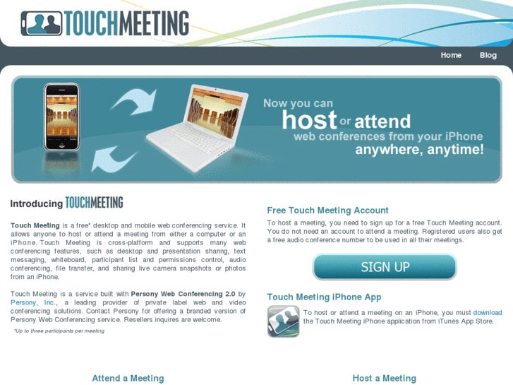 www.touchmeeting.com