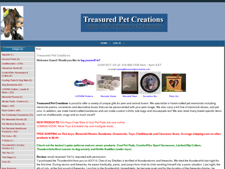 www.treasuredpetcreations.com