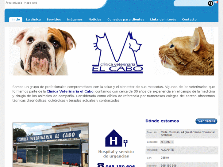 www.clinicaveterinariaelcabo.com