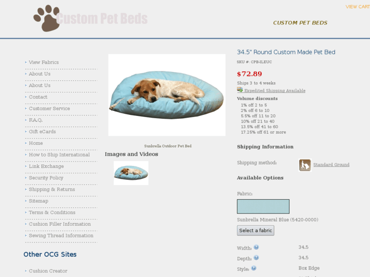 www.custompetbeds.net