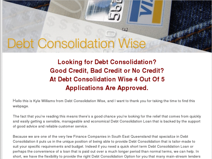 www.debtconsolidationwise.com