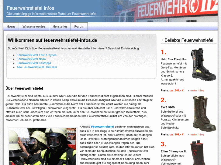 www.feuerwehrstiefel-infos.de