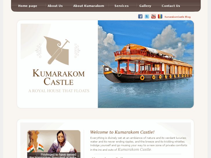 www.kumarakomcastle.com