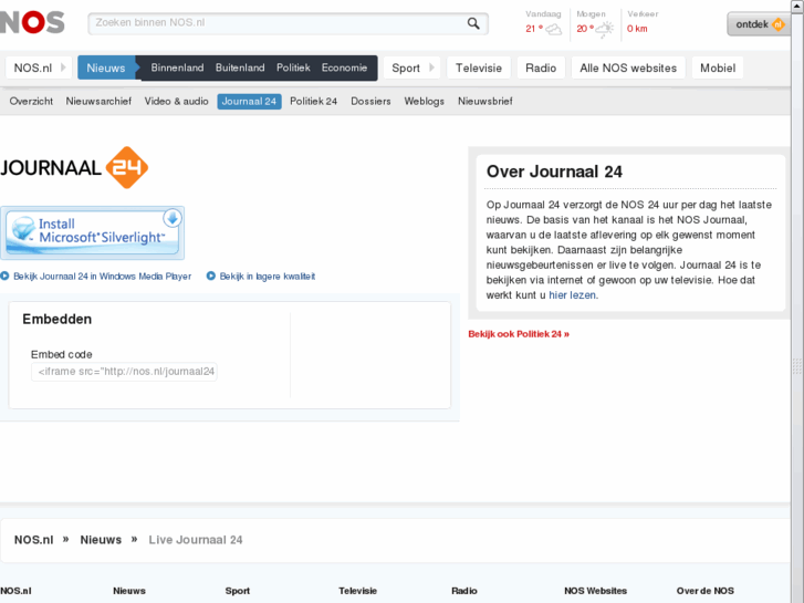 www.nosjournaal24.nl