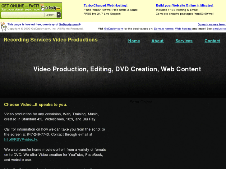 www.oharevideoproductions.com