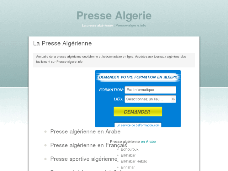 www.presse-algerie.info