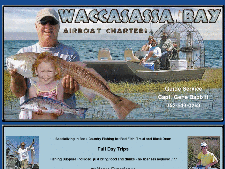 www.waccasassabayairboatcharters.com