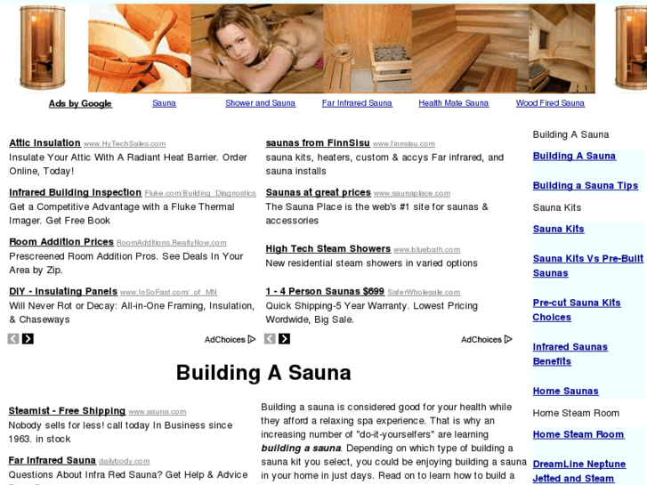 www.buildingasauna.net