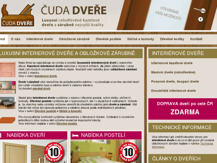 www.cudadvere.cz