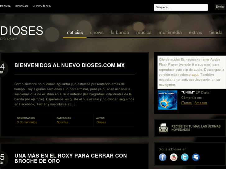 www.diosesdeltiempo.com