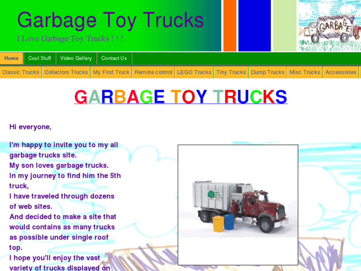 www.garbage-toy-trucks.com