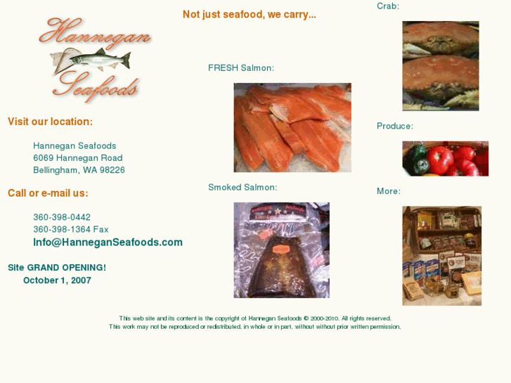 www.hanneganseafoods.com