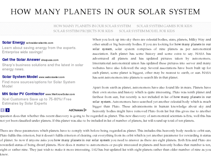 www.howmanyplanetsinoursolarsystem.com