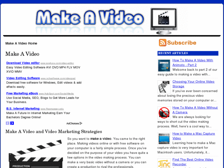 www.makeavideo.net