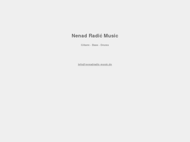 www.nenadradic-music.com