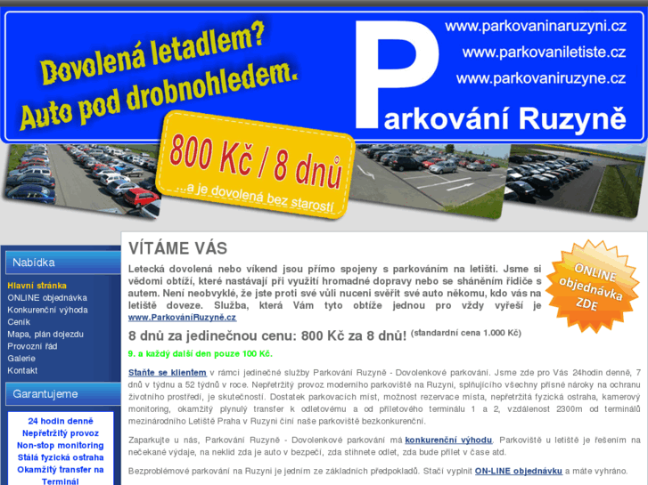 www.parkovaniruzyne.cz