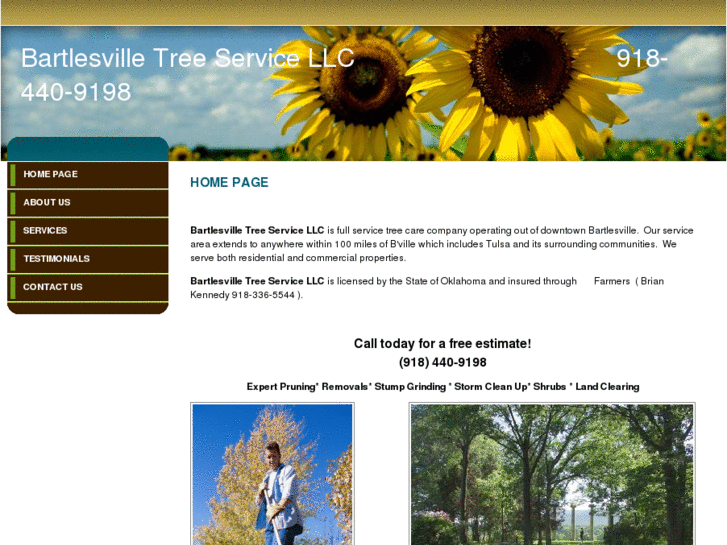 www.bartlesvilletreeservice.com