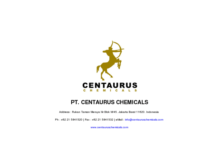 www.centauruschemicals.com