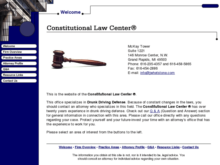 www.constitutionallawcenter.com