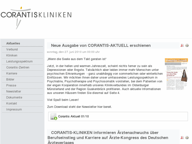 www.corantis-kliniken.de