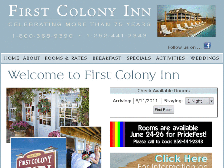 www.firstcolonyinn.com