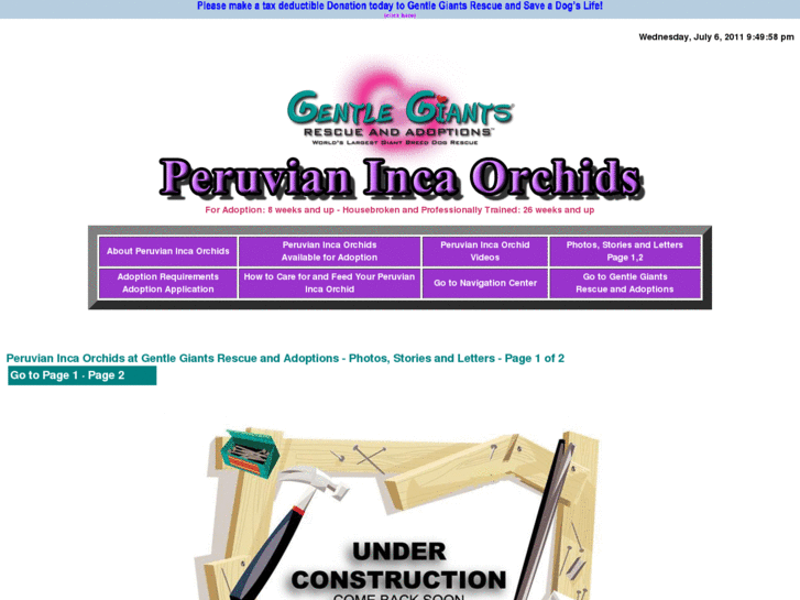 www.gentlegiantsrescue-peruvian-inca-orchids.com