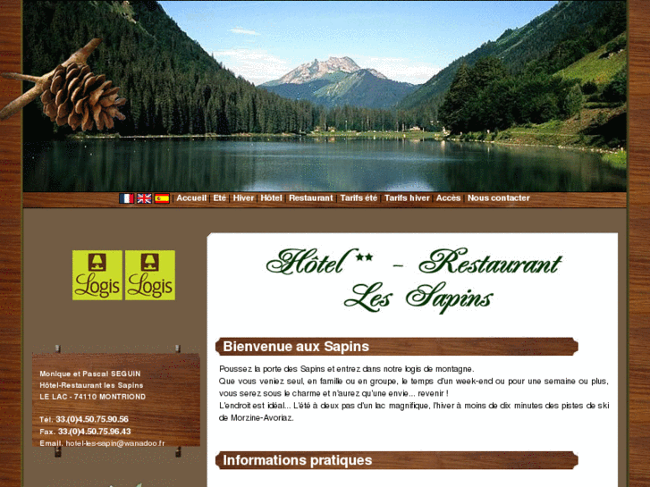 www.hotel-les-sapins74.com