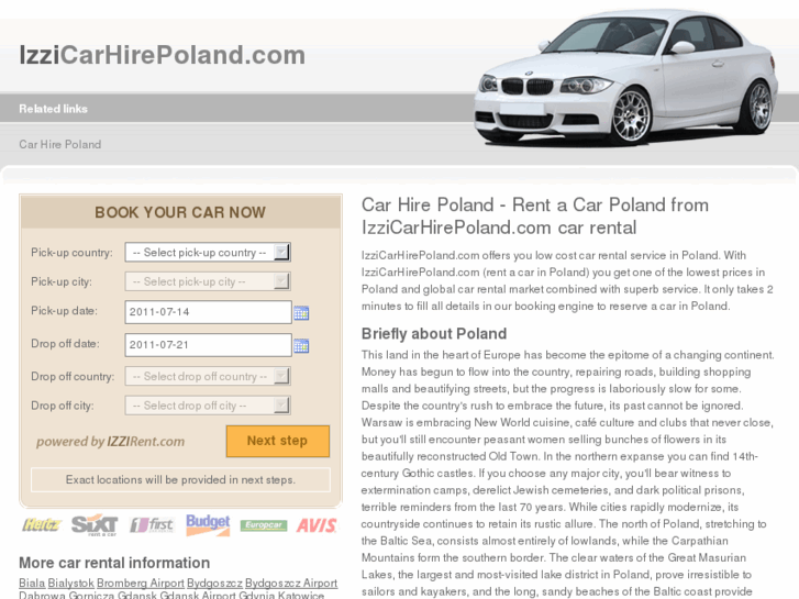 www.izzicarhirepoland.com