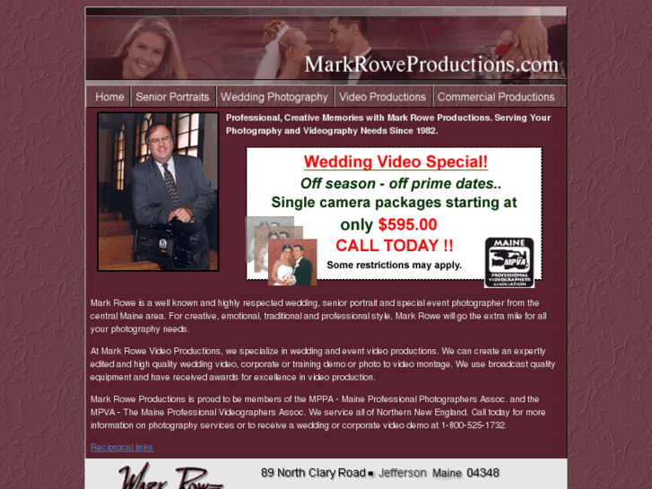 www.markroweproductions.com