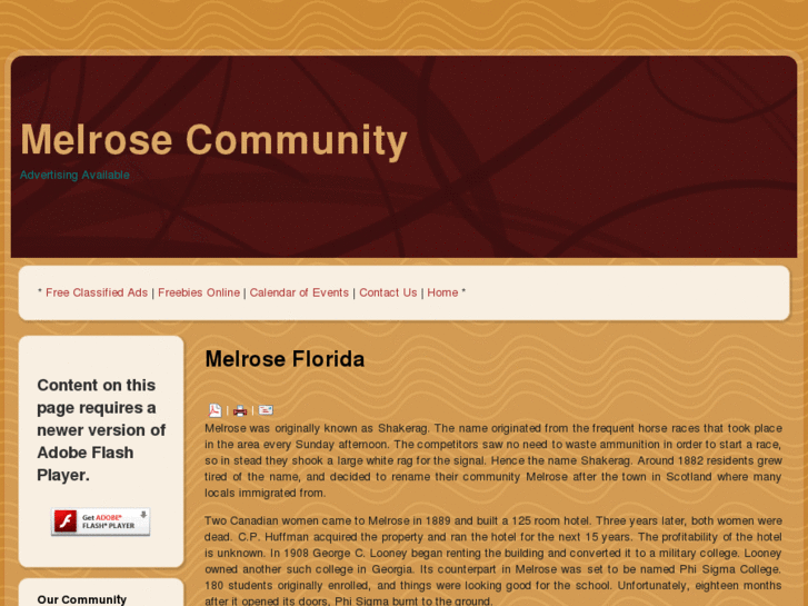 www.melrosecommunity.com