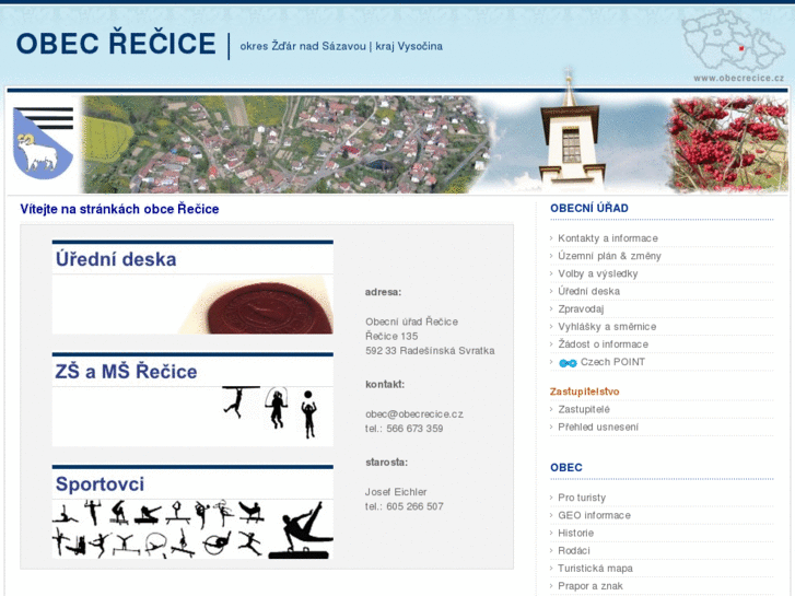 www.obecrecice.cz