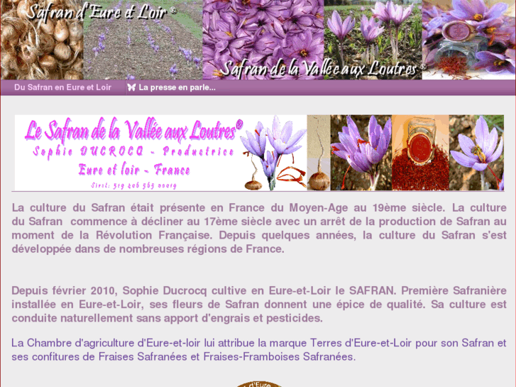 www.safrandeureetloir.fr