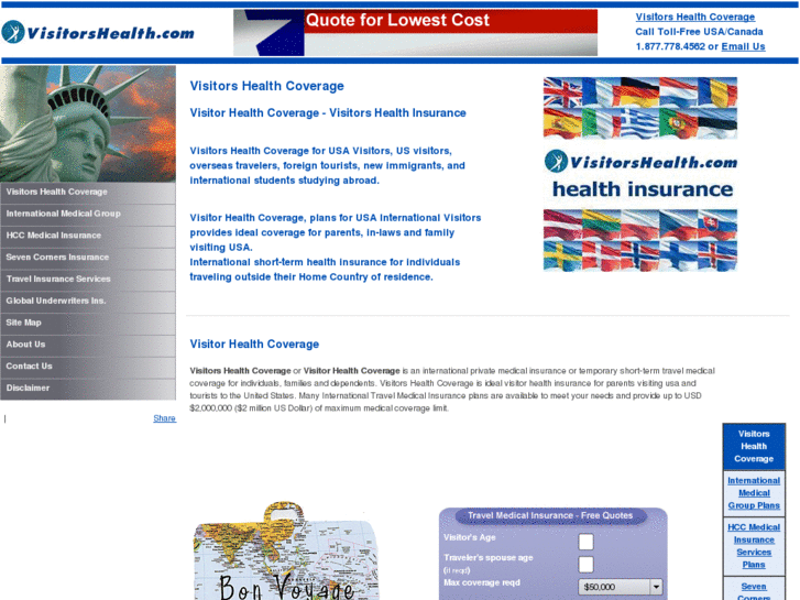 www.visitorhealthcoverage.com