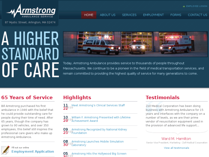 www.armstrongambulance.com