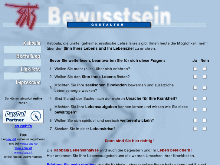 www.bewusstseingestalten.de