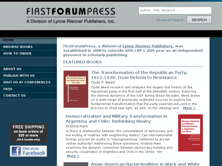www.firstforumpress.com