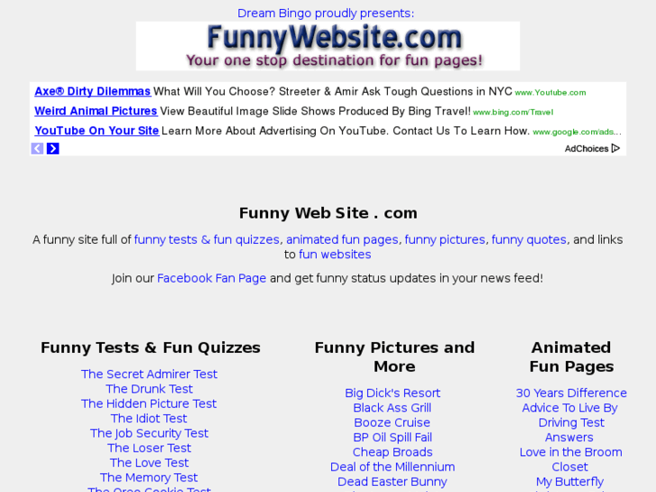 www.funnywebsite.com