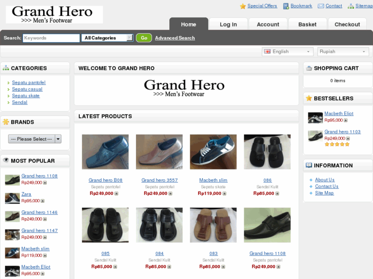 www.grandhero-shoes.com