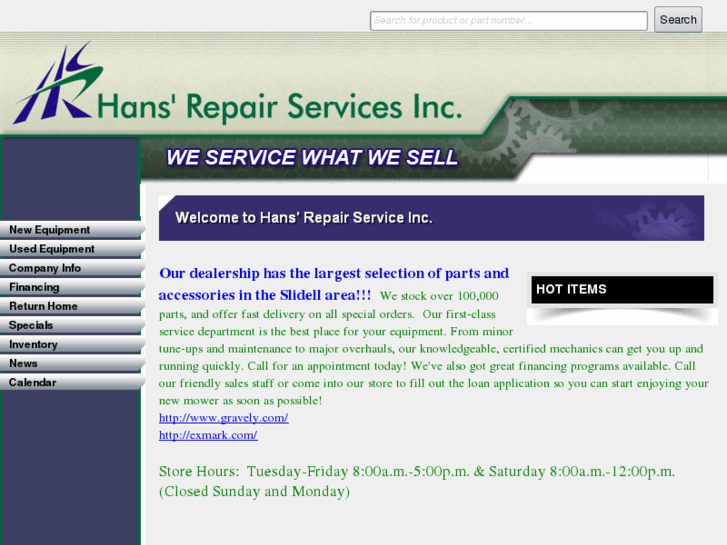 www.hansrepairservices.com