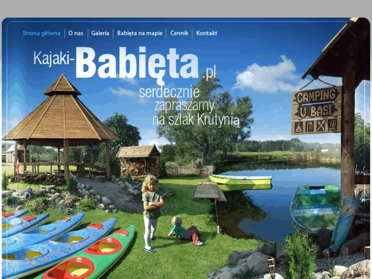 www.kajaki-babieta.pl