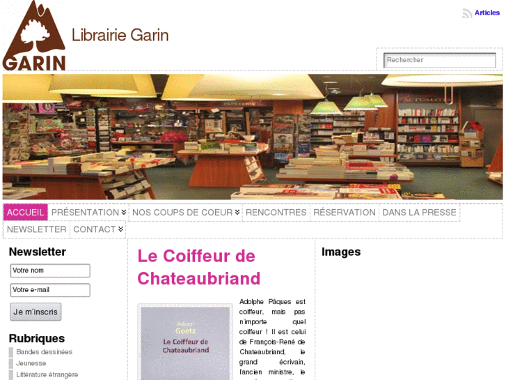 www.librairiegarin.fr