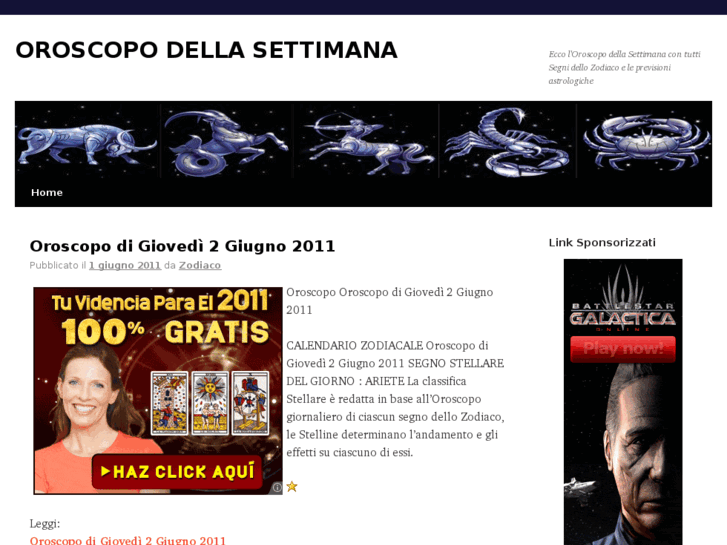 www.oroscoposettimana.com