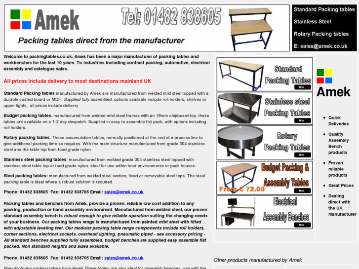 www.packingtables.co.uk