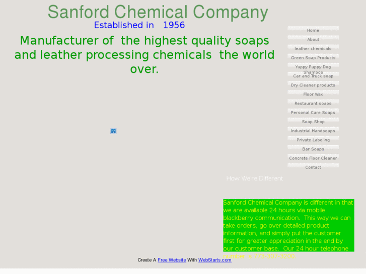 www.sanfordchemicalcompany.com