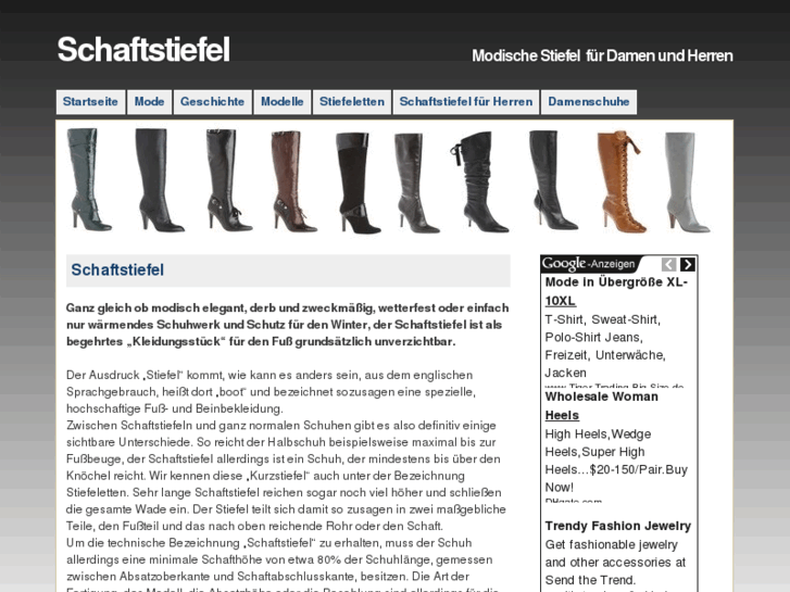 www.schaftstiefel.de