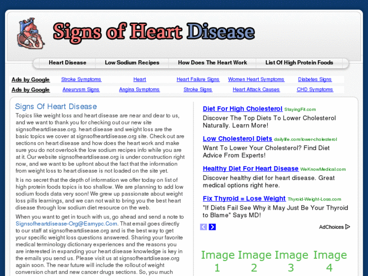 www.signsofheartdisease.org