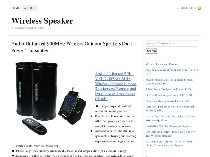 www.wirelessspeakerz.com